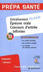 Entraînement épreuve orale : concours d'entrée infirmier