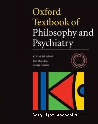 Oxford textbook of philosophy and psychiatry