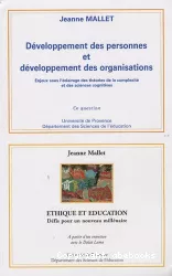 Développement des personnes et développement des organisations : enjeux sous l'éclairage des théories de la complexité et des sciences cognitives