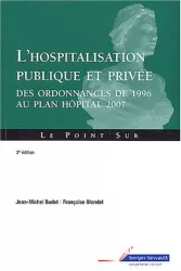 L'hospitalisation publique et privée : des ordonnances de 1996 au plan hôpital 2007