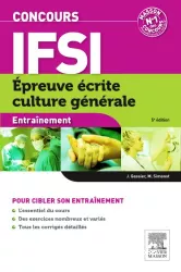 Concours IFSI. Epreuve écrite, culture générale