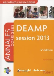 DEAMP session 2013, annales corrigées