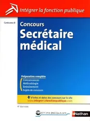 Concours secrétaire médical catégorie B