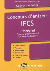 Concours d'entrée IFCS : l'intégral
