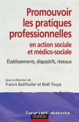 Promouvoir les pratiques professionnelle en action sociale et médico-sociale