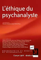 L'éthique du psychanalyste