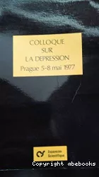 Colloque sur la dépression