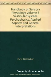 Vestibular system. Part 2, Psychophysics, applied aspects and general interpretations