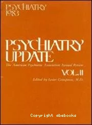 Psychiatry update : The American Psychiatric Association annual review volume 2