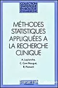 Méthodes statistiques appliquées à la recherche clinique