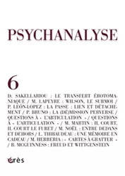 Psychanalyse n° 6