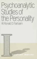 Psychoanalytic studies of the personnality