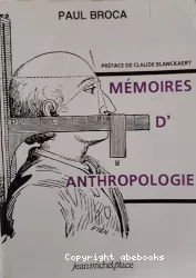 Mémoires d'anthropologie