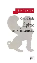 Epître aux insensés