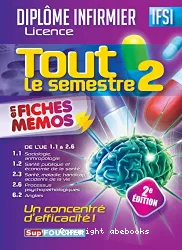 Tout le semestre 2 en fiches memos de l'UE 1.1 à 2.6