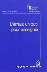 L'erreur, un outil pour enseigner